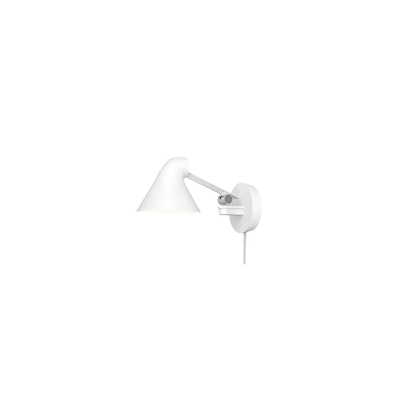 NJP Box LED V�glampe 2700k Kort Arm Hvid - Louis Poulsen - Prisnedsættelse