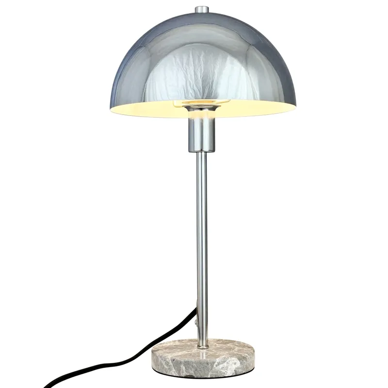 Stockholm D20 Krom / Marmor Bordlampe - Dyberg Larsen | Køb nu