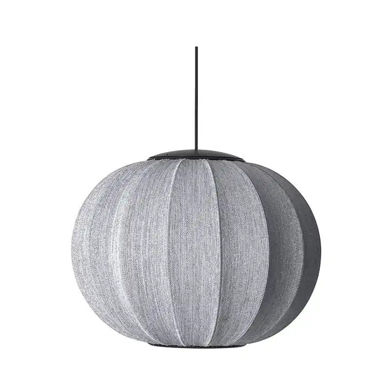 Mest solgt - Knit-Wit 45 Round LED Pendel Anniversary Glitter Silver - Made By Hand