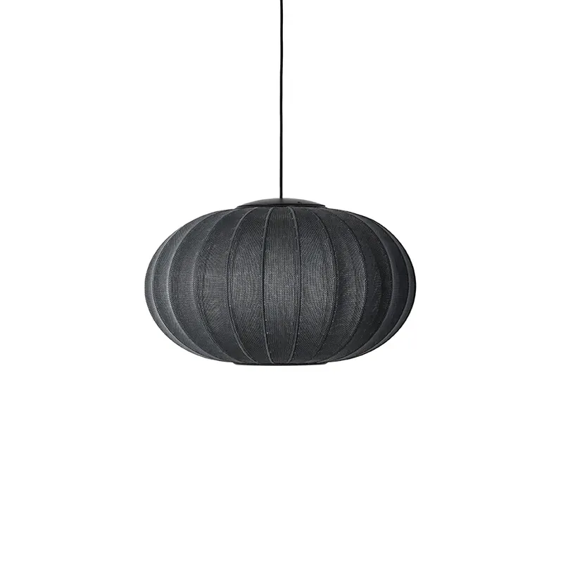 Knit-Wit �57 Black Oval Pendant LED - Made By Hand | Anbefalet valg