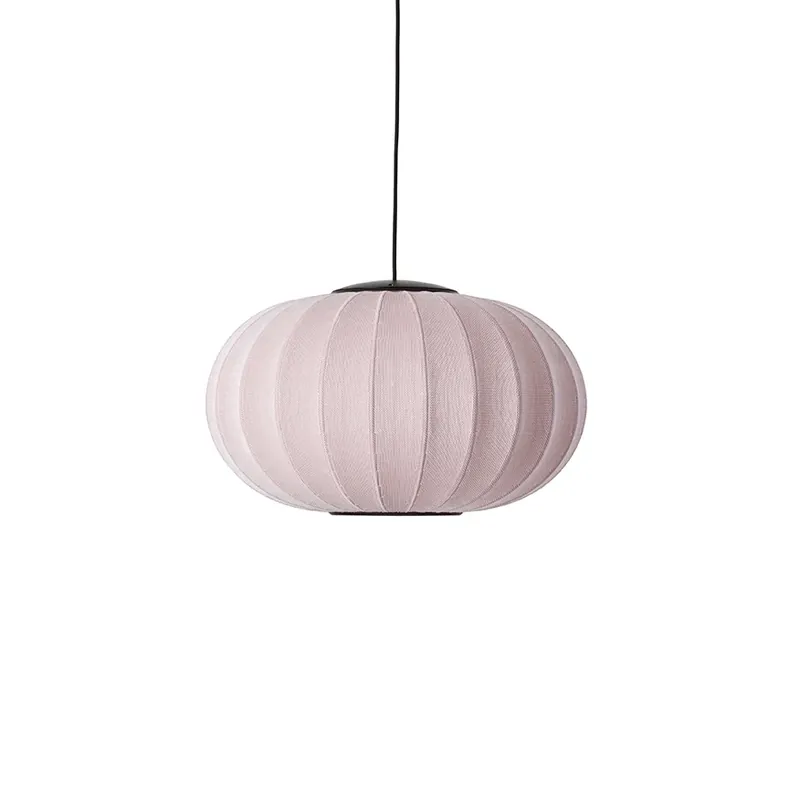 Knit-Wit �57 Light Pink Oval Pendant LED - Made By Hand | Populært valg