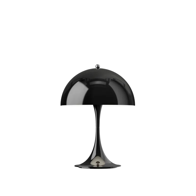 Panthella 250 Portable V3 Bordlampe, Opaque Black - Tidsbegrænset